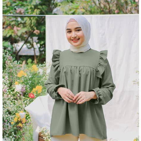 21 penyedia chip diskon rekomendasi blouse binal walau pakai jilbab parallel drum image 4