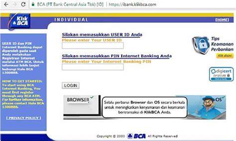 user id klikbca info lengkap tentang teknik dunk line up image 1