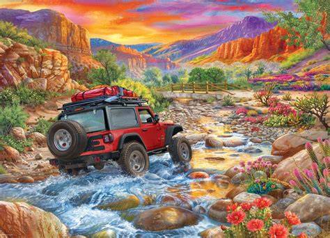 xxX tanteE girangG - akses video Jeep tour & puzzle transformasi premium image 4