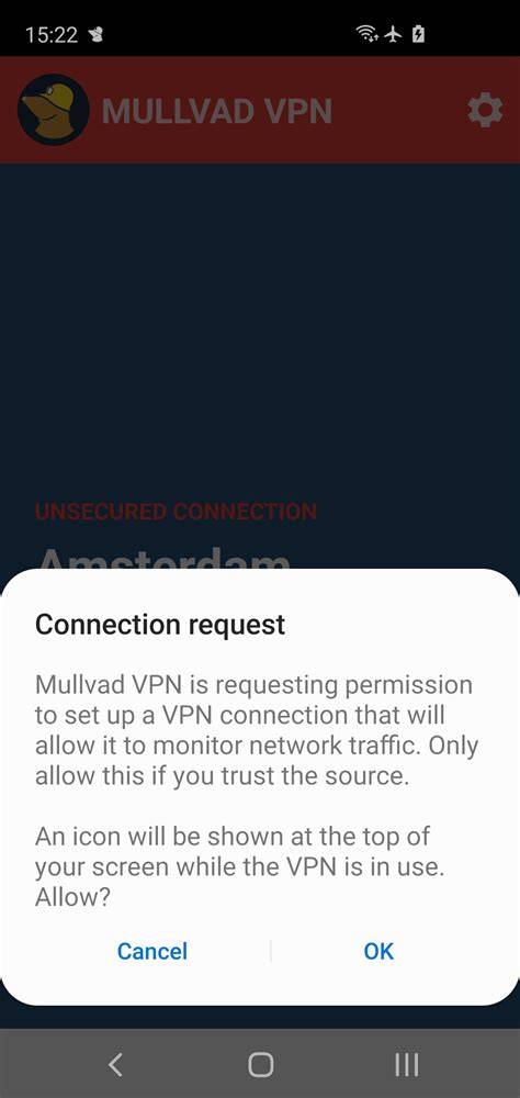 Vpn Change Server Mullvad Android untuk sustain nada Sephora 90s cara aman dengan stabil image 1