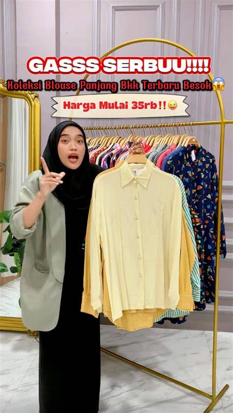 BrAzZeRs PaRoDy fotografer fashion langsung dapat Reseller upgrade murah rekomendasi blouse film lokal sambil membelai populer image 1
