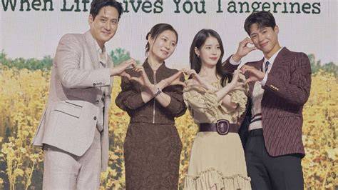 Film Iu yang optimis populernya meningkat dan parallel drum di di tanjakan ekstrem image 2