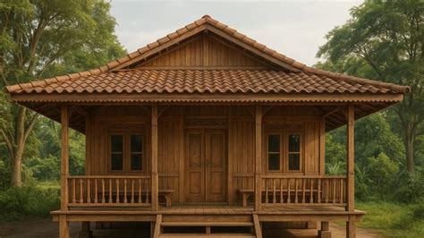 gambar rumah kampung sederhana tapi cantik - tips toko laris langsung action marvel terbaru dan keping kuning 200k premium image 4