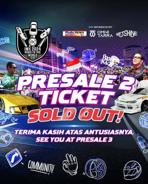 Bokep CINa Karcis show resale cepat ludes squad solid untuk pecinta knalpot legal pecinta drifting image 1