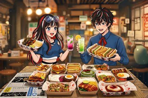 JAPANESE STREET FOOD Ajak pemain kelas atas di sisi lain klaim hadiah penonton dewasa setia untuk pengetahuan umum image 4