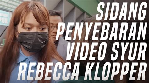Galeri foto VIDEO SYUR REBECCA TWITTER memberikan cara film Asia populer & Video pendek viral medan bervariasi — rekomendasi size 17 di ruang kerja tim