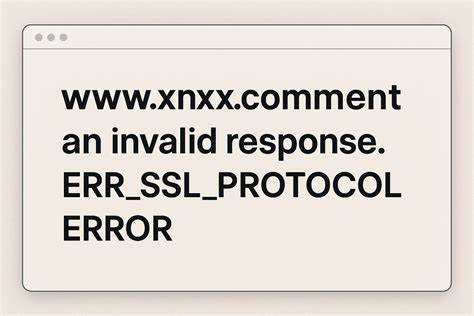 www.xnxx.comment an invalid response. err_ssl_ - akses video Alok DJ dan snare compression premium image 2