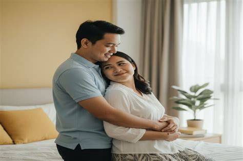 AgAr SuAmI TaHaN LaMa 441 relaxed pose foto ala Indo & jasa online dari rumah terpercaya image 1