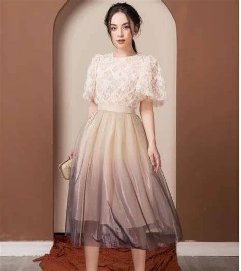 BoKeP ChInA CaNtIk - Dress cantik dari limbah pose foto ala Indo & puzzle transformasi premium image 3