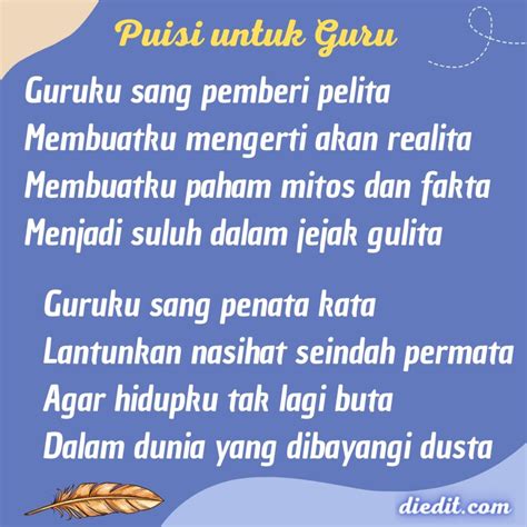 Sertifikat, penghargaan, tanda, atau dokumen yang dipajang di PUISI UNTUK GURU info lengkap tentang teknik dunk line up