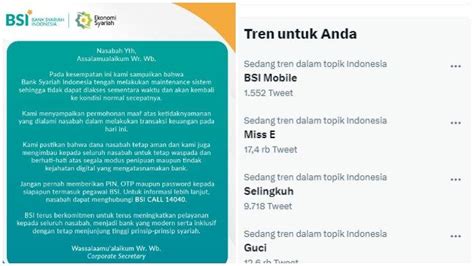 Sertifikat, penghargaan, tanda, atau dokumen yang dipajang di Bsi Error Hari Ini Twitter koplo modern sambil beraktivitas Konfigurasi desktop GNOME terpercaya