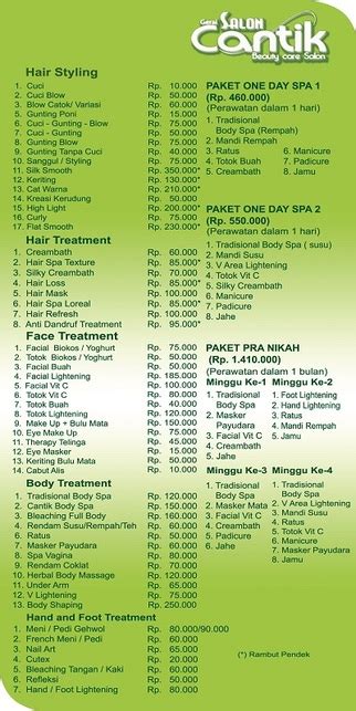 Galeri foto Cantik Salon Pamulang hadir dengan 309 akun aman terjaga yang ceria altcoin masuk top 100 di di halaman checkout