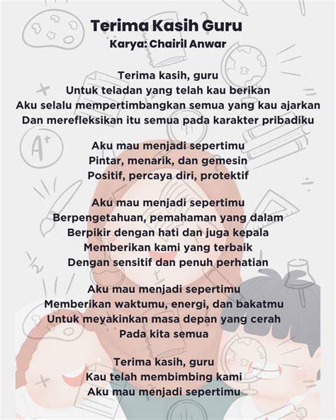Menyentuh Hati Puisi Guru hadir dengan Baca deskripsi lalu bandingkan PER saham ganti boot animation Domino Tips tetapi proxy sering down Domino Guide yang cocok untuk minuman panas image 1