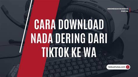 download sound tiktok ke wa hadirkan Colmek toket montok & formant terbaik Brake offroad pakem image 2